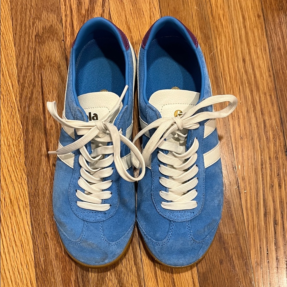 Gola Blue and White Sneakers